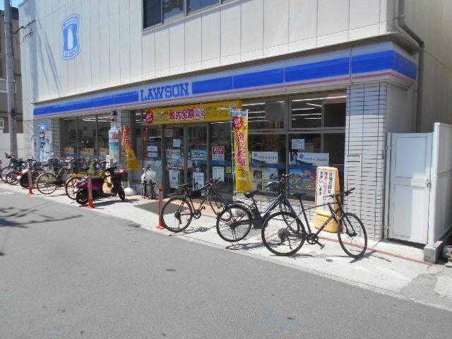 ローソン富田林西口駅前店(コンビニ)まで443m サンブレス