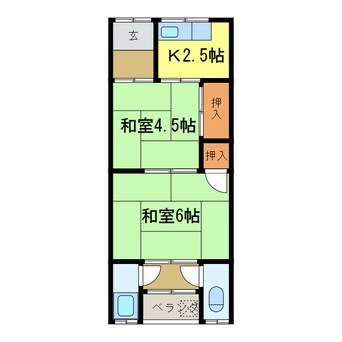 間取図 北浦文化