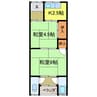 北浦文化 2Kの間取り
