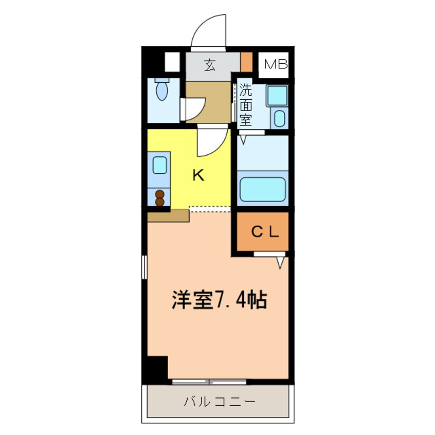 間取図 アウローラ冨士