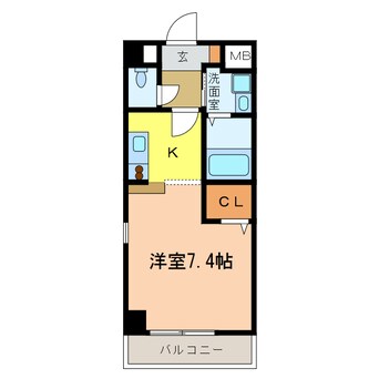 間取図 アウローラ冨士