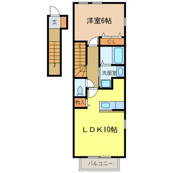 間取図 フィオーレ松ヶ丘