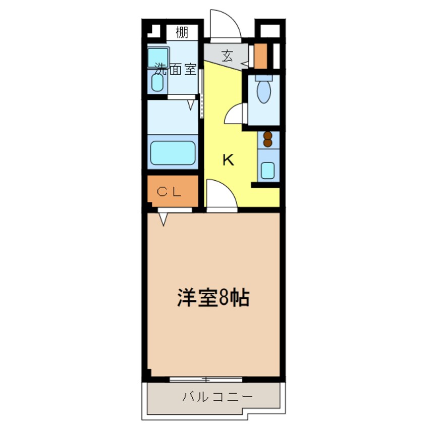 間取図 コーラル　ガーデン