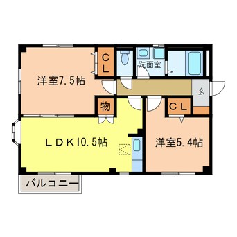 間取図 アーバンハウス1号館