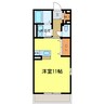 Ｃｏｍｆｏｒｔ紘 1Rの間取り