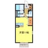 Ｃｏｍｆｏｒｔ紘 1Rの間取り