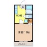 レディース金剛 1Kの間取り