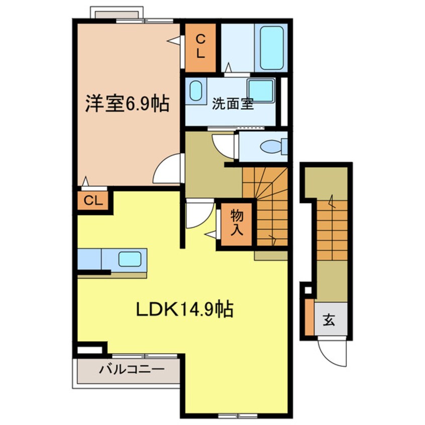 間取図 ジュリアン