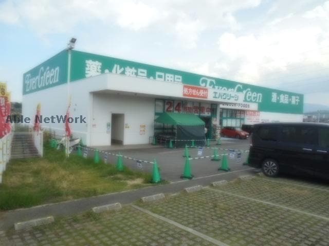 エバグリーン狭山店(ドラッグストア)まで502m ドゥーエ