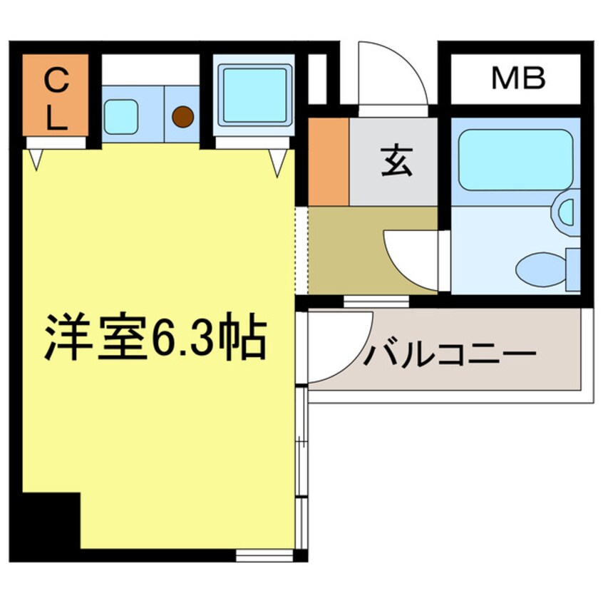 間取図 朝日プラザ河内長野デポーフロント