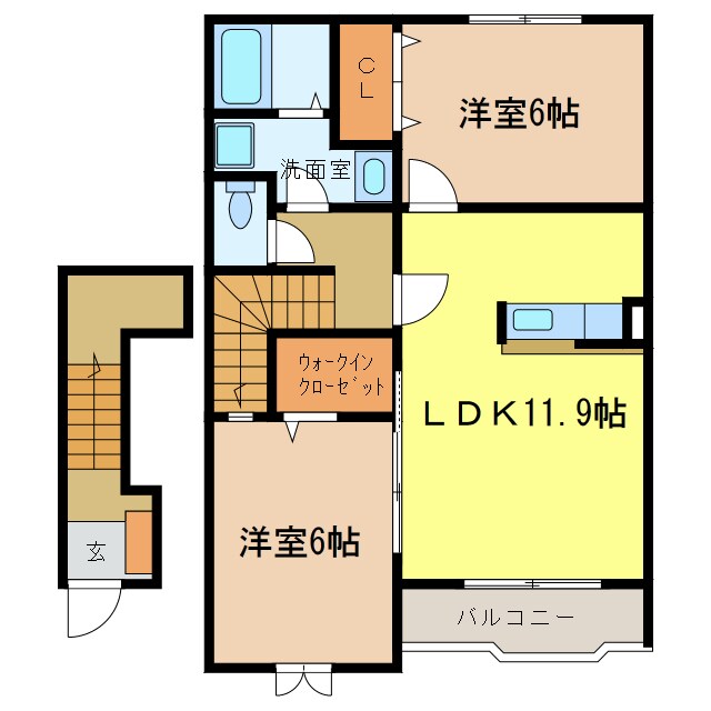 間取り図 グラントゥールⅡ