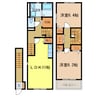 Smartハズ 2LDKの間取り