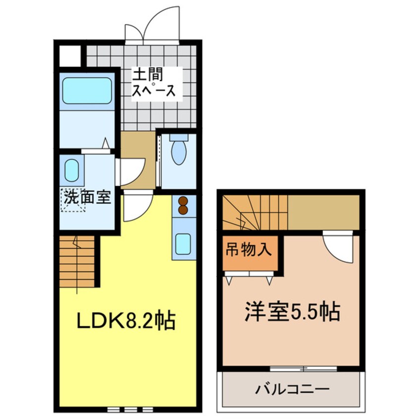 間取図 ｽﾘｰﾊｰﾌﾞｽﾞ狭山Ⅰ番館