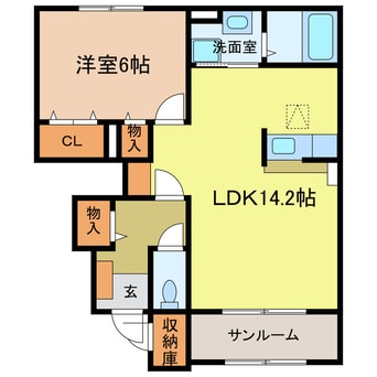 間取図 ＹＵ弐番館