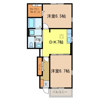 間取図 カルム　エレガンス