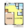 グレイスマンション 1LDKの間取り