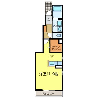間取図 ソレイユ　アルドーレ
