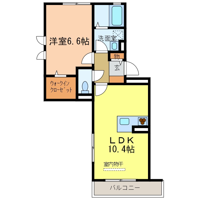 間取り図 レフィナードKHY　Ⅰ棟