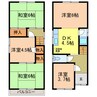 野作町3丁目貸家 5DKの間取り