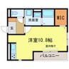 グランレイク金剛 1Rの間取り