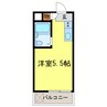 ロイヤルハイツ川西 1Rの間取り
