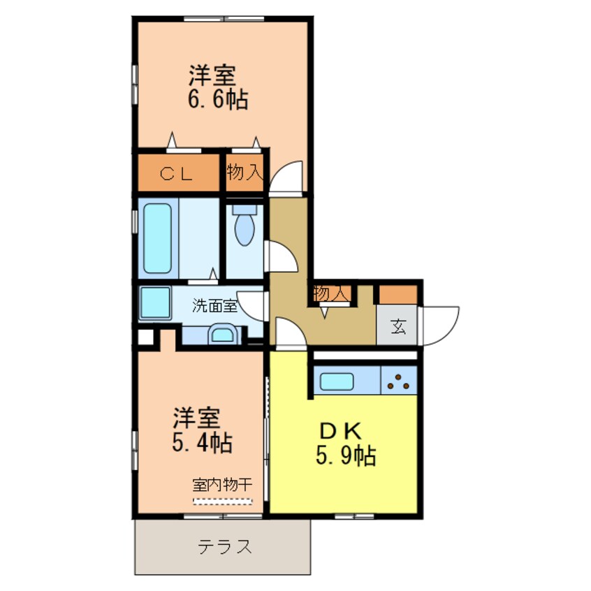 間取図 モア・サンハイム