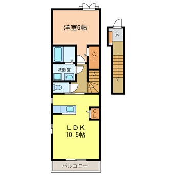 間取図 ヴェルデ　アッカ