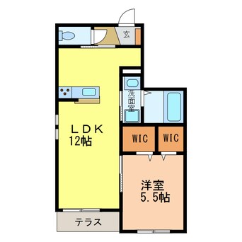 間取図 ヘーベルメゾン南貴望ケ丘