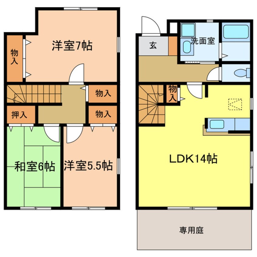 間取図 オリエンスC