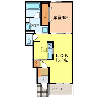 間取図 メゾン　グレイス