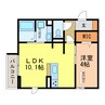 Ｅnew金剛 1LDKの間取り