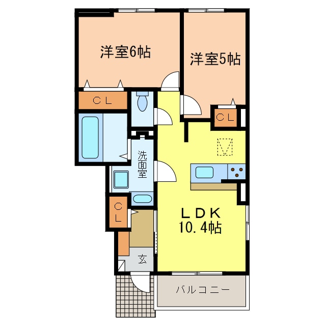 間取り図 シャルム汐ノ宮
