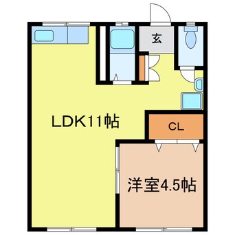 間取図 川端マンション