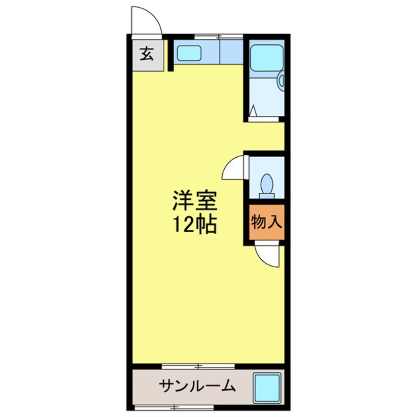 間取図 狭山南マンション