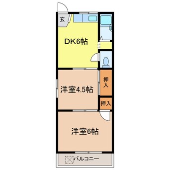 間取図 狭山桜台マンション