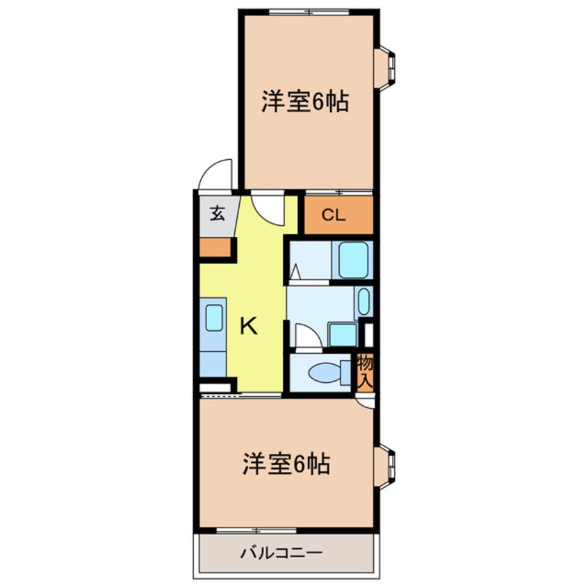 間取図 三貴マンション