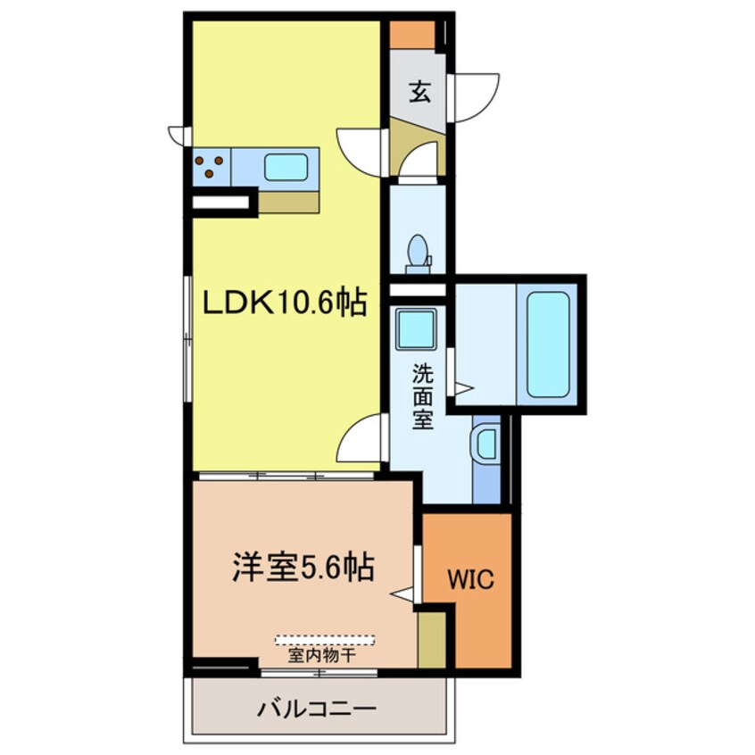 間取図 フェリーチェヴェント