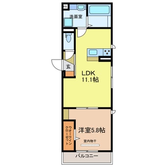 間取図 フェリーチェヴェント