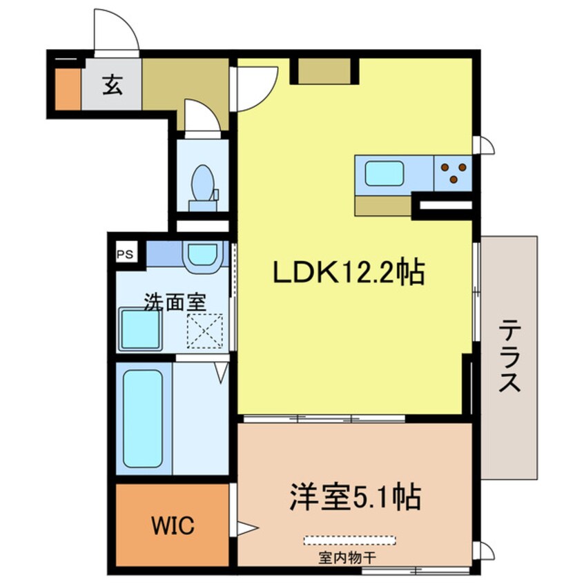 間取図 フェリーチェヴェント