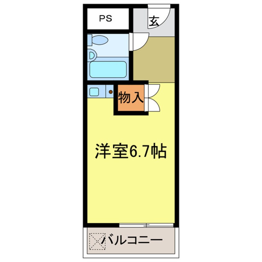 間取図 本多ビルディ