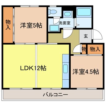 間取図 ヴィラナリー千代田 9号棟