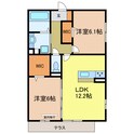 Porte bonheurの間取図
