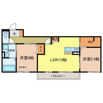 間取図 SunSunあおばおか