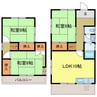 北貴望ヶ丘貸家 3LDKの間取り