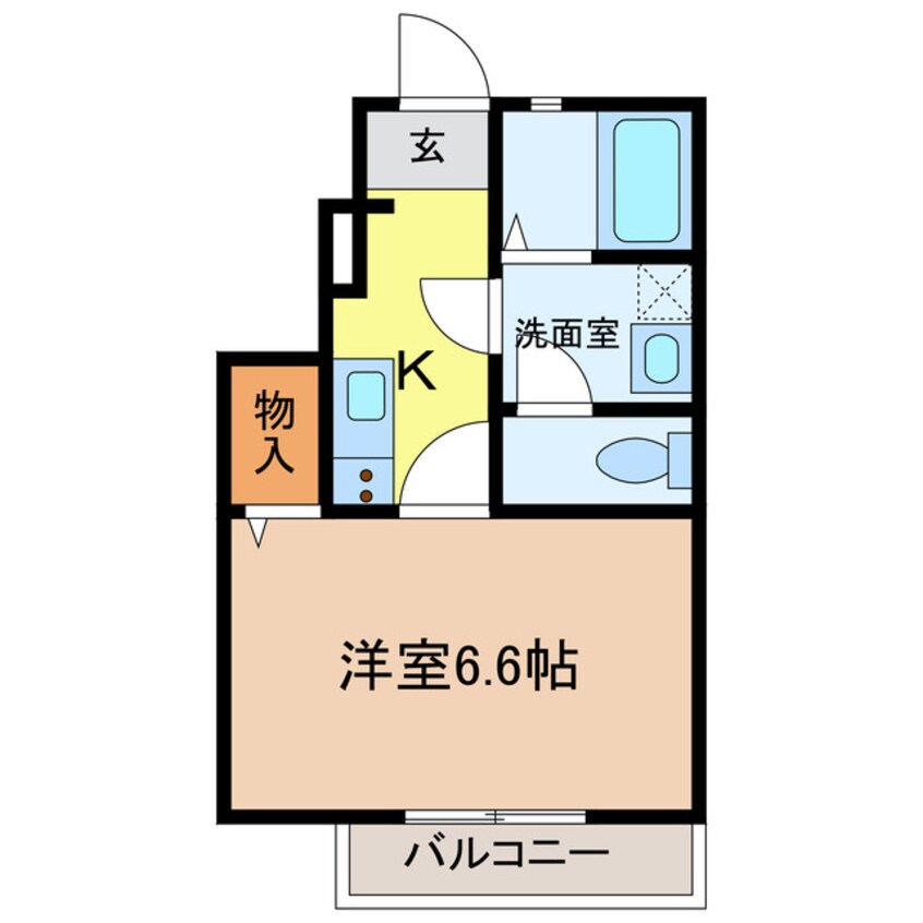 間取図 YTSハイツ若松町PART2