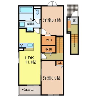 間取図 プログレス　コート