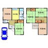 菊水町戸建 5DKの間取り