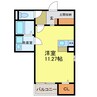 F＋style 狭山・池尻中　1号館 1Rの間取り