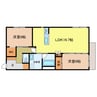 仮称）河内長野市千代田南町1丁目賃貸計画 2LDKの間取り