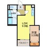 F＋style 狭山・池尻中　2号館 1LDKの間取り